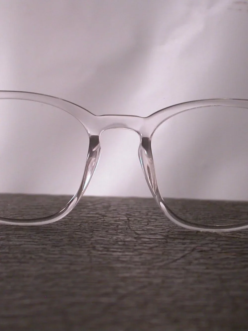 Warby Parker Felix N Crystal Clear Tortoise Eyeglasses Frames